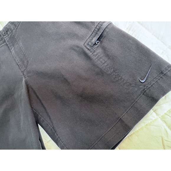 Nike Golf Men Blue Cargo Shorts Flat Front Dri-Fit Size 34 - Picture 3 of 5